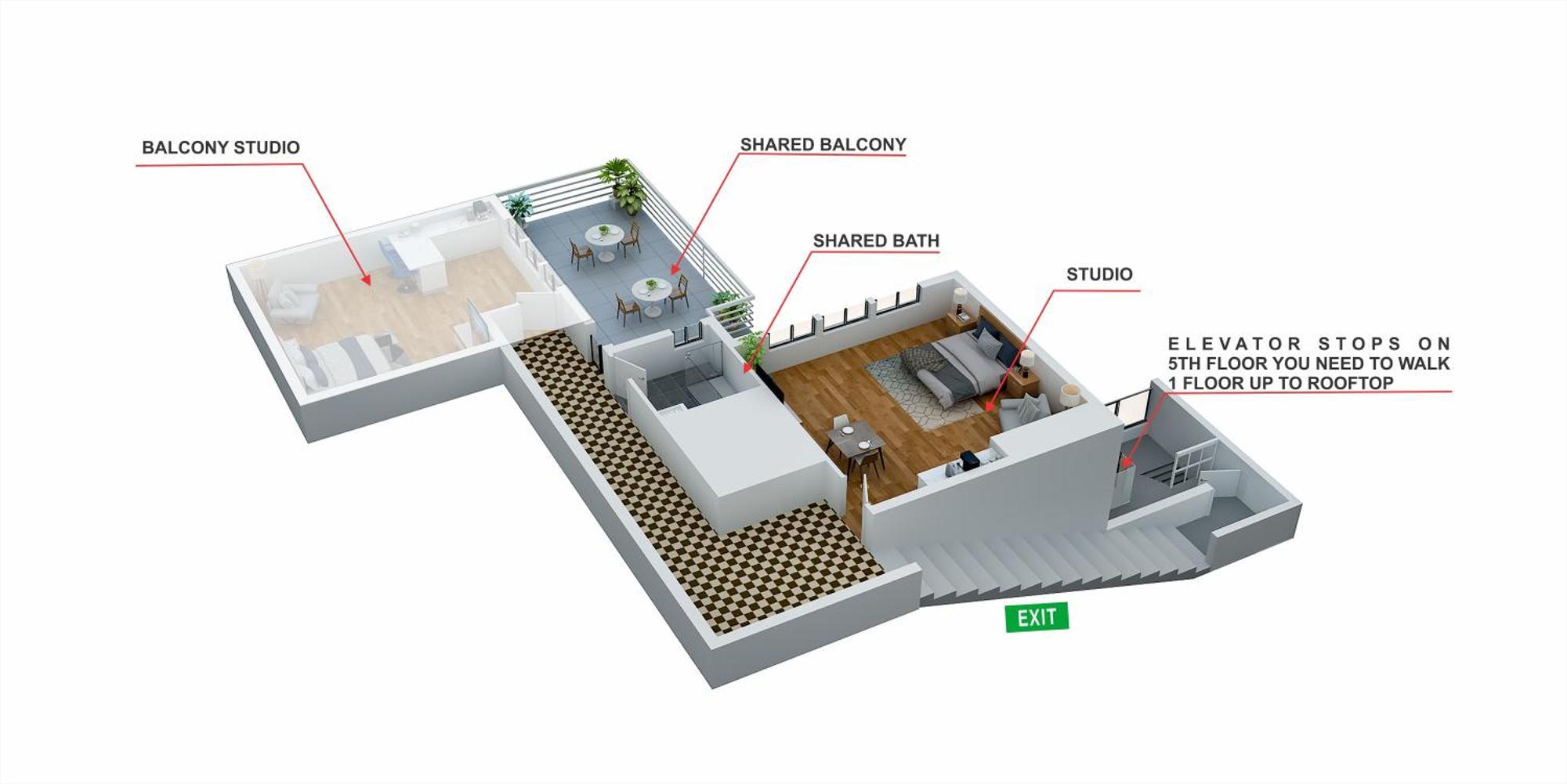 Apartamento Center Rooftop With Oldtown View *